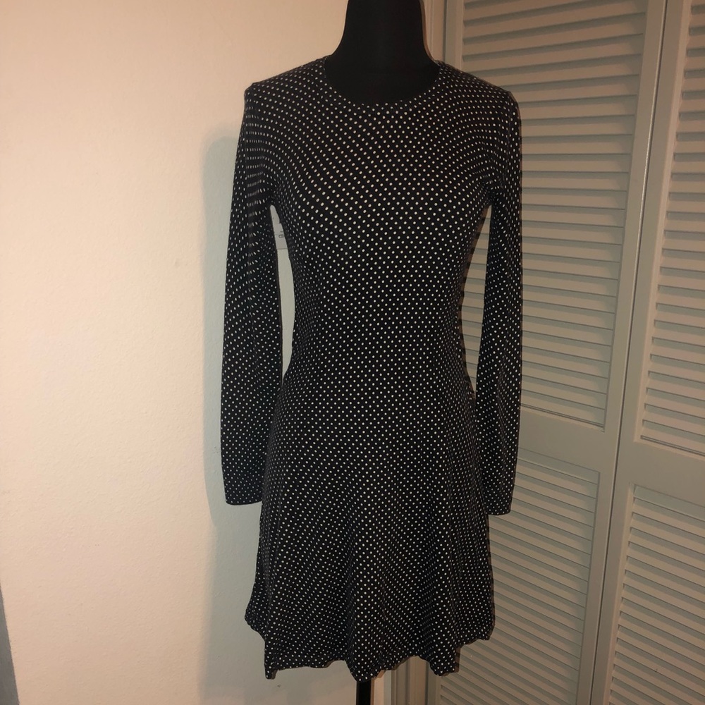 Polka dot black Michael Kors dress